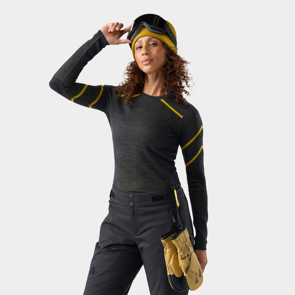 Haut de base Intraknit™ Thermal Merino à encolure ronde pour femmes