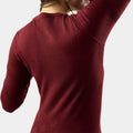 Haut de base Intraknit™ Thermal Merino à encolure ronde pour femmes  - voir - 3