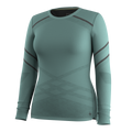 Women's Intraknit™ Thermal Merino Base Layer Crew Charcoal-Bronze Olive - ver - 4