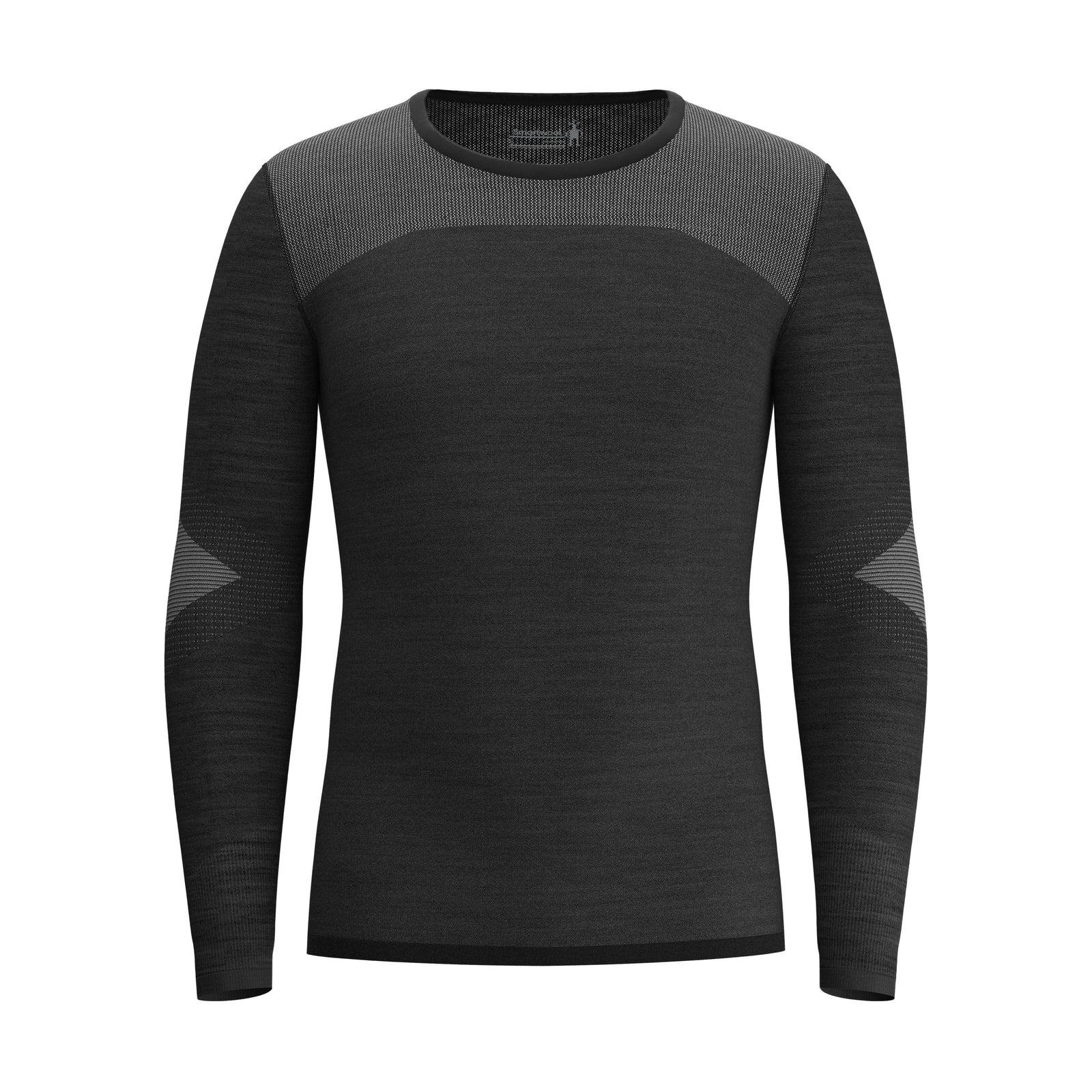 Men's Intraknit™ Thermal Merino Base Layer Crew Charcoal/Black - ver - 3