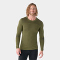 Men's Intraknit™ Thermal Merino Base Layer Crew Charcoal/Black - ver - 1
