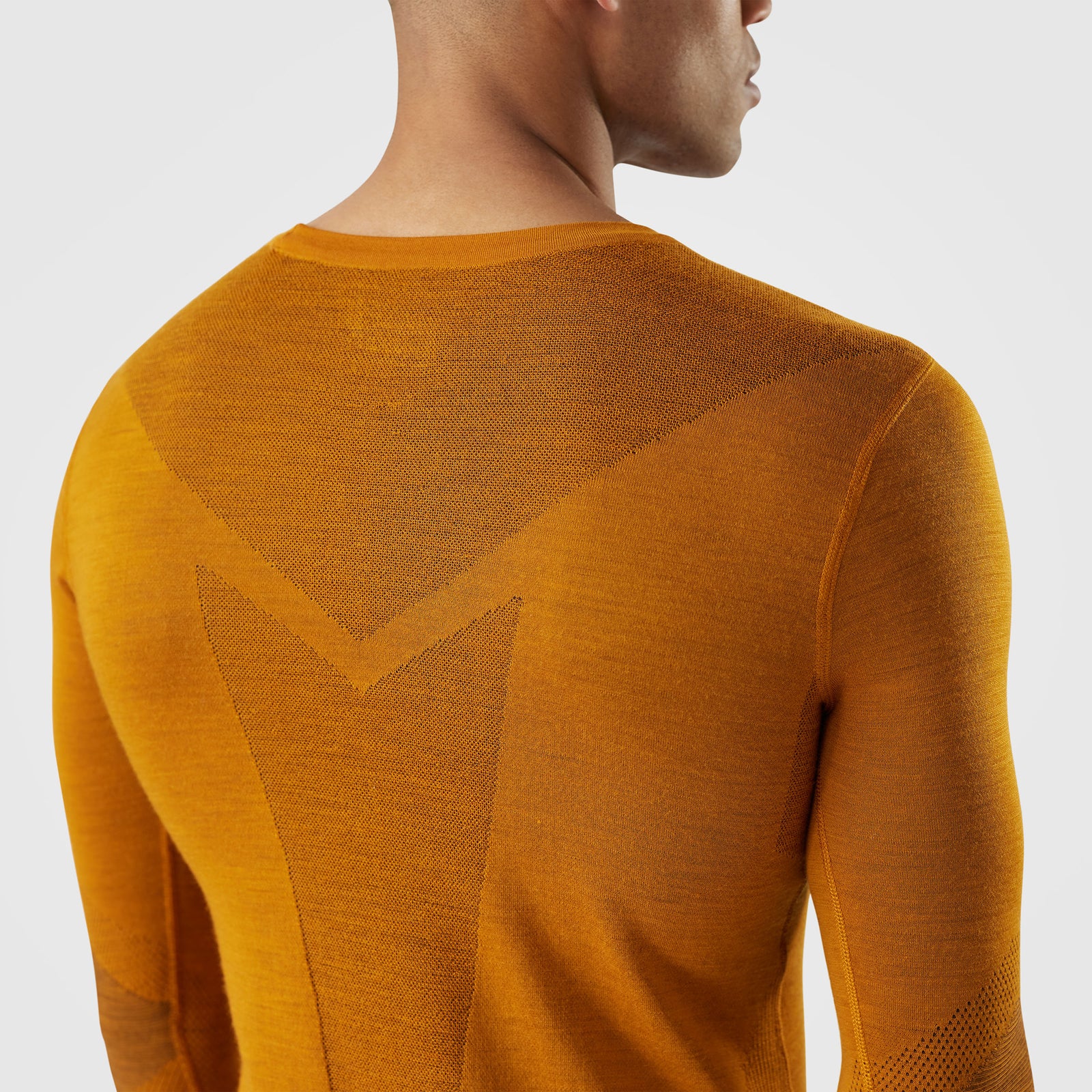 Men's Intraknit™ Thermal Merino Base Layer Crew Charcoal/Black - ver - 3