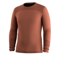 Men's Intraknit™ Thermal Merino Base Layer Crew Burnt Sienna-Dark Mink - ver - 4