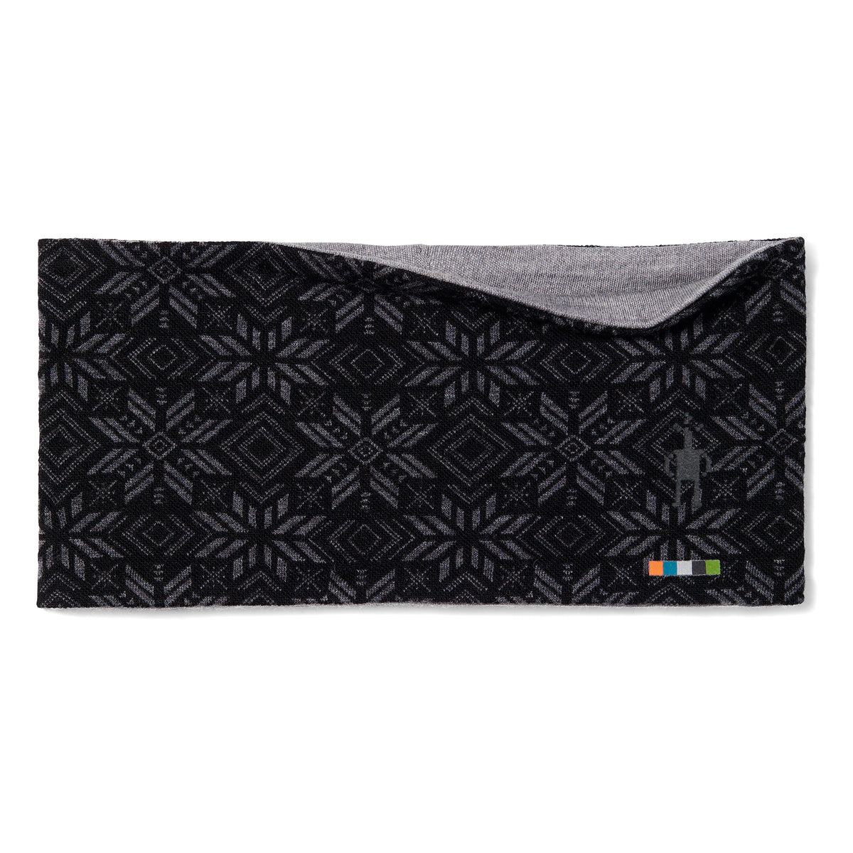Thermal Merino Reversible Headband - Nightfall Blue Floral