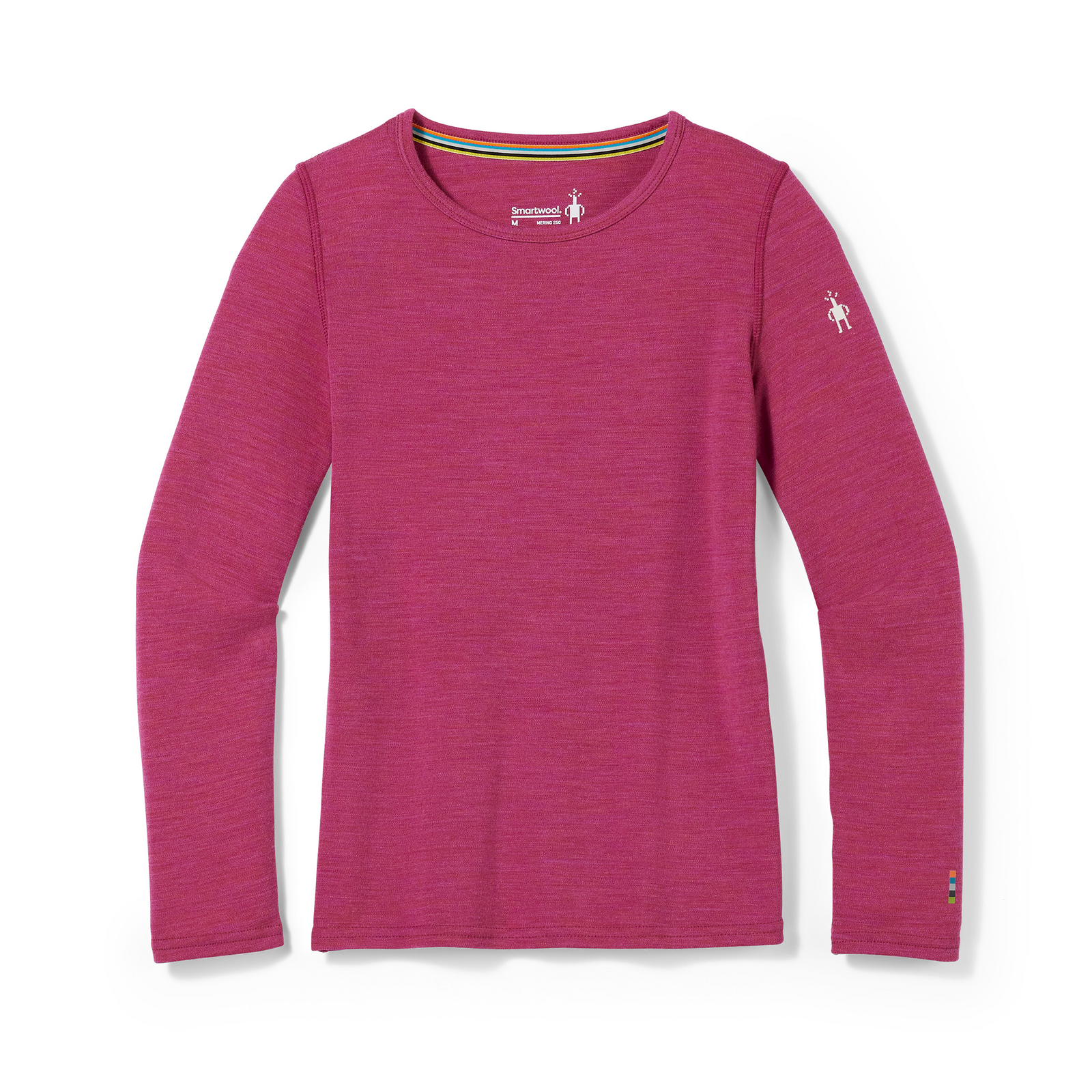 Kids' Classic Thermal Merino Base Layer Crew Black - ver - 1