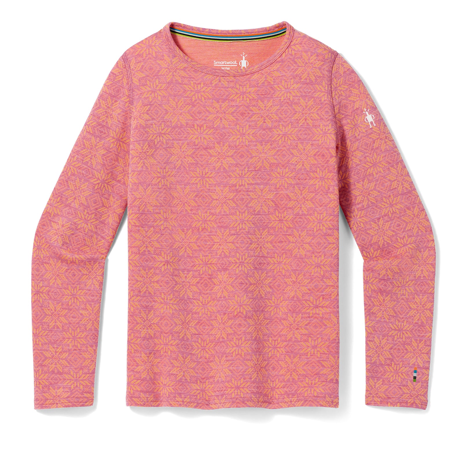 Haut de base thermal Merino classique à encolure ronde pour enfants  - voir - 1