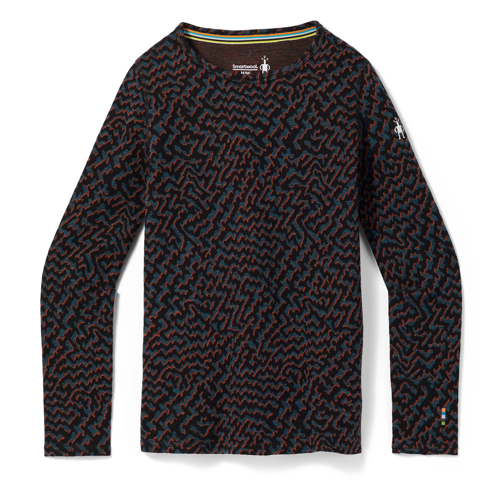 Haut de base thermal Merino classique à encolure ronde pour enfants  - voir - 3