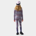 Haut de base thermal Merino classique à encolure ronde pour enfants  - voir - 11