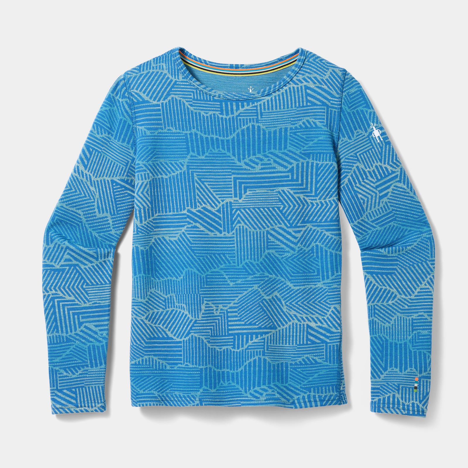 Haut de base thermal Merino classique à encolure ronde pour enfants  - voir - 3