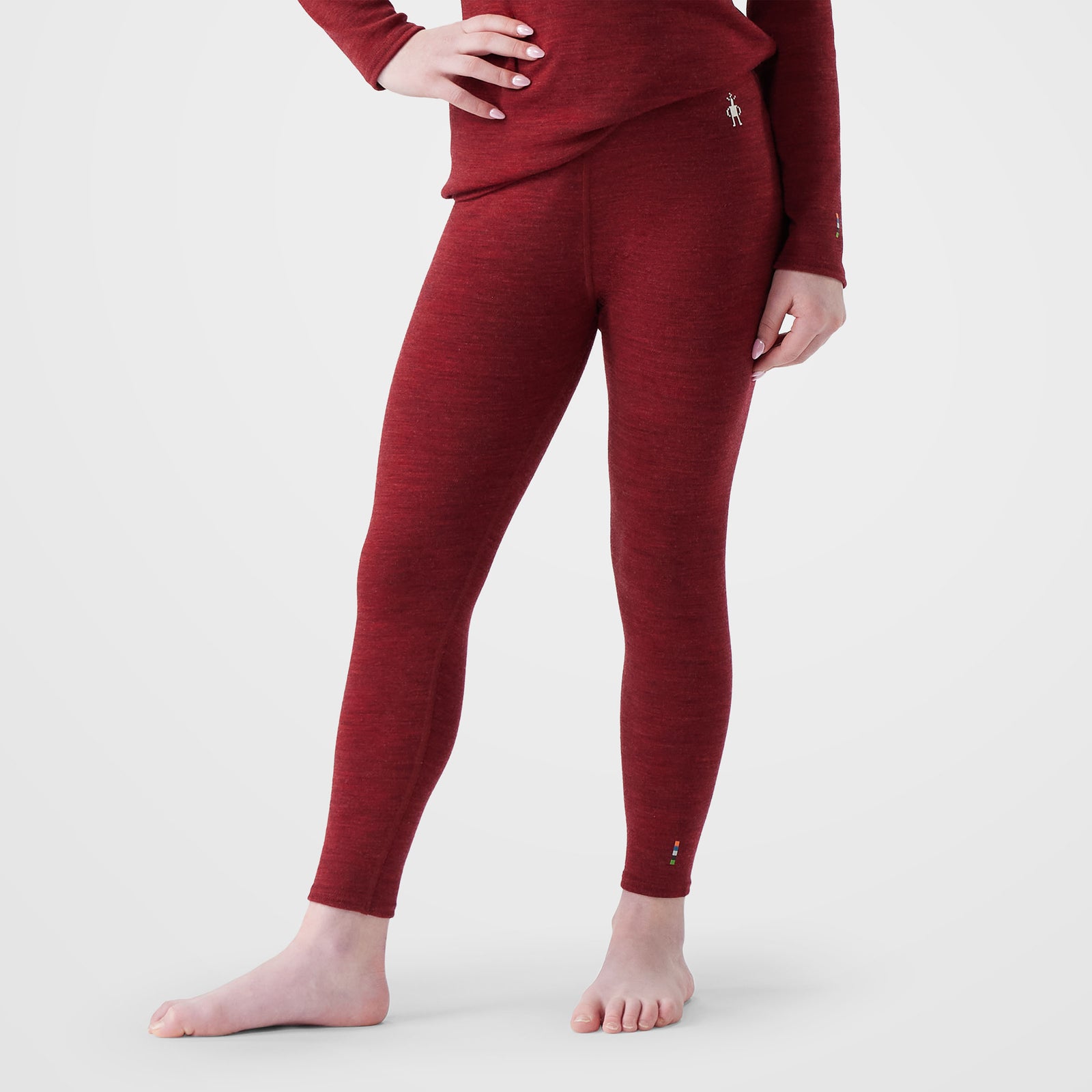 Caleçon long thermal Merino classique en boîte pour enfants  - voir - 3