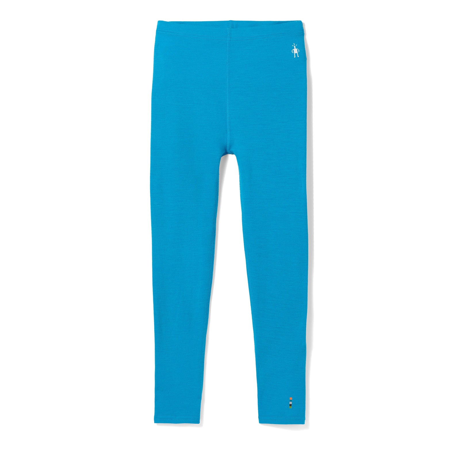 Kids' Classic Thermal Merino Base Layer Bottom Pacific Blue - ver - 1