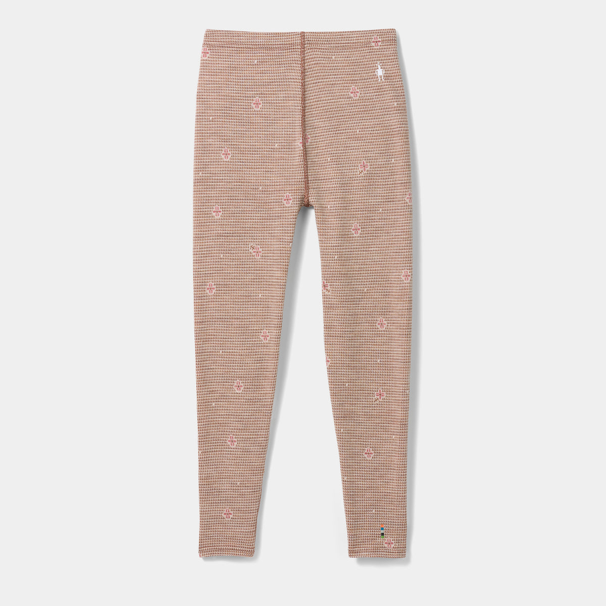 Kids' Classic Thermal Merino Base Layer Bottom Almond Mini Meadow - 3