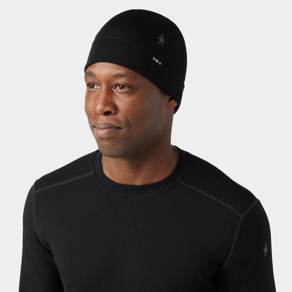 Tuque à revers réversible thermal Merino