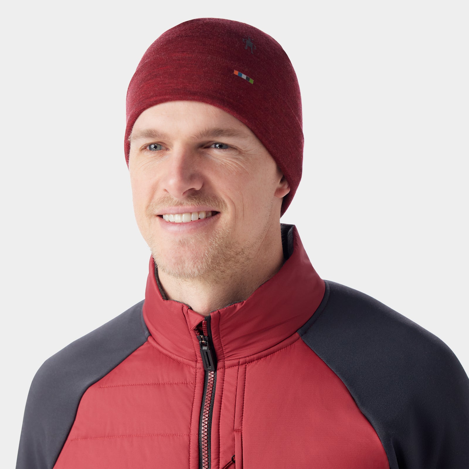 Thermal Merino Reversible Cuffed Beanie Chalk Violet Heather-Chalk Violet Heather - ver - 1
