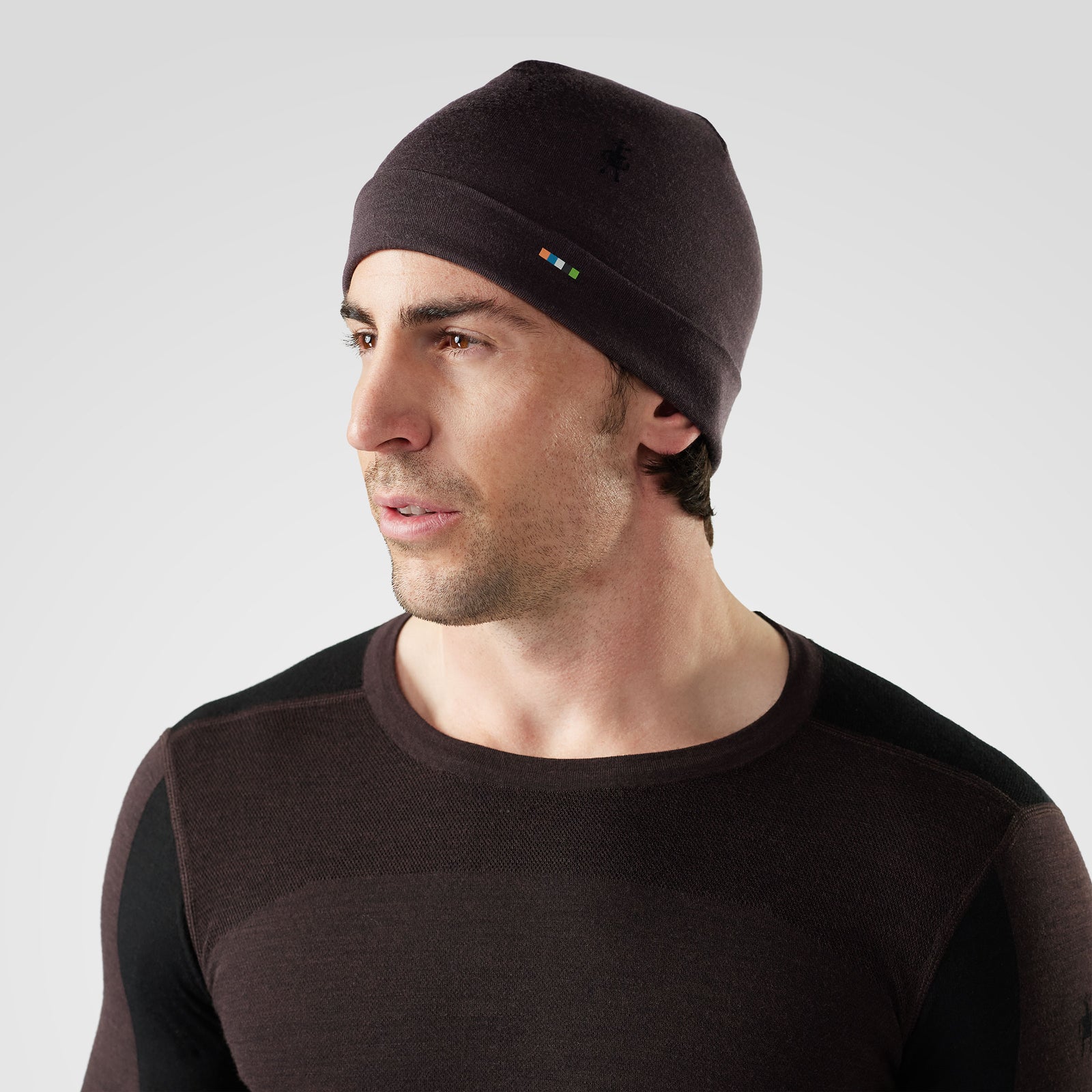 Thermal Merino Reversible Cuffed Beanie Chalk Violet Heather-Chalk Violet Heather - ver - 1