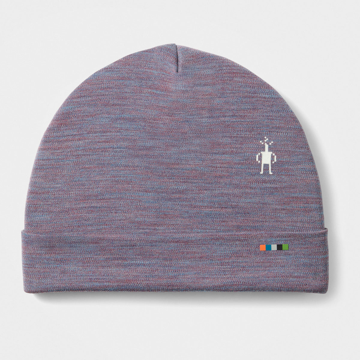 Thermal Merino Reversible Cuffed Beanie Chalk Violet Heather-Chalk Violet Heather - 2