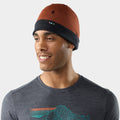 Thermal Merino Reversible Cuffed Beanie Burnt Sienna - ver - 1
